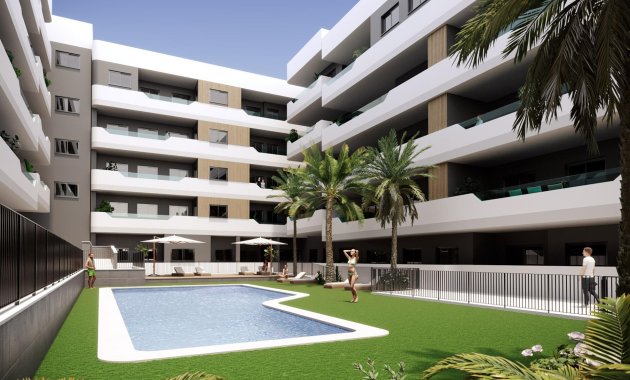 Apartamento planta baja - Obra nueva - Santa Pola - Estacion de autobuses