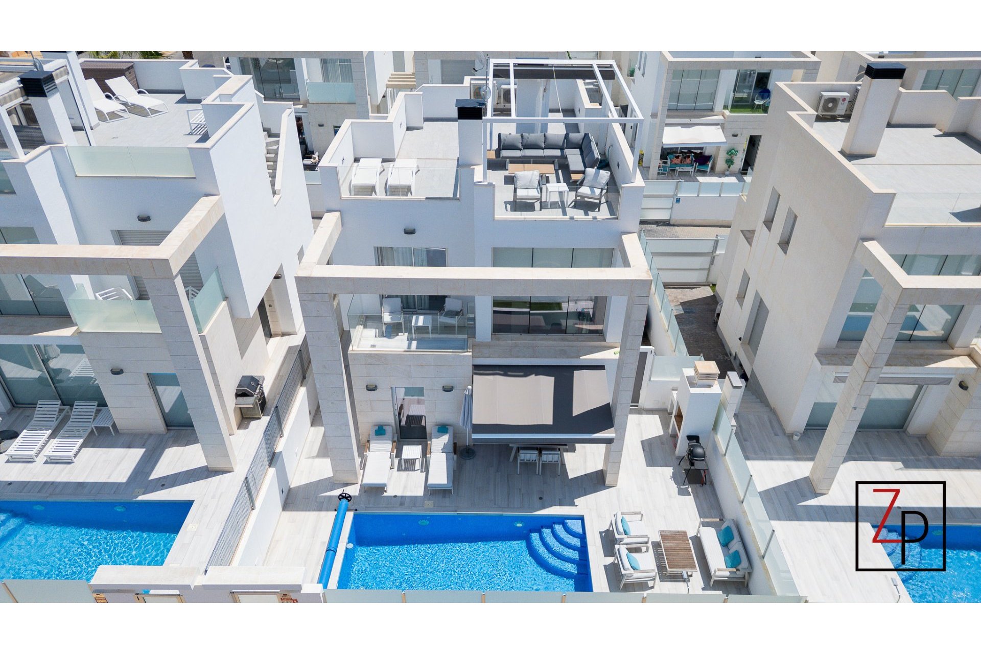 Endursala - Einbýlishús -
Orihuela Costa - Cabo roig - La Zenia