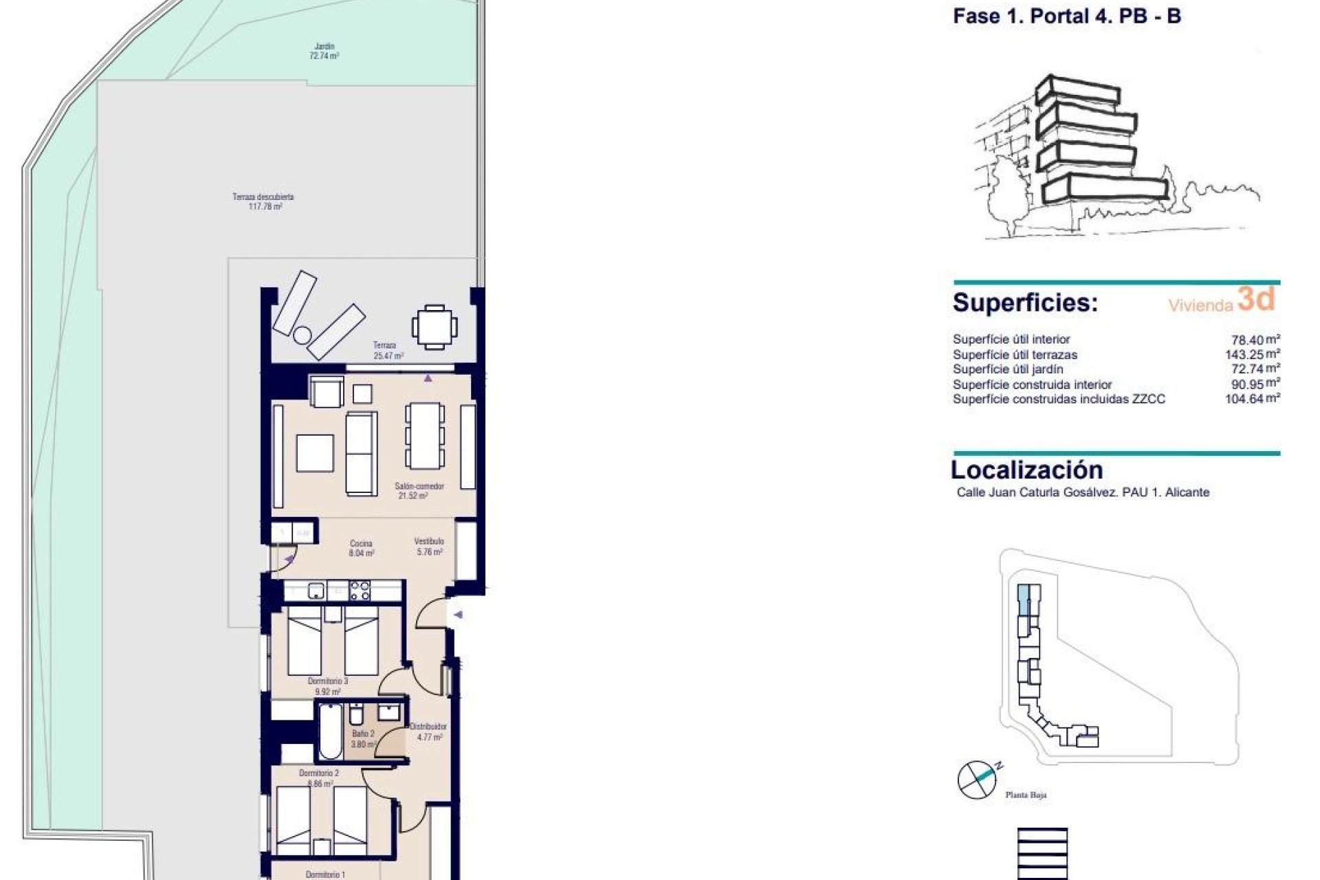 New Build - Apartment  -
Alicante - PAU 1