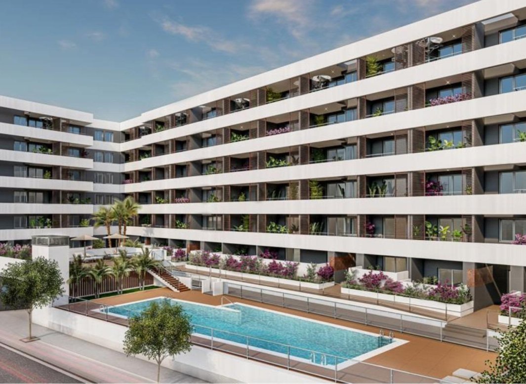 New Build - Apartment / flat -
Aguilas - Playa de Levante