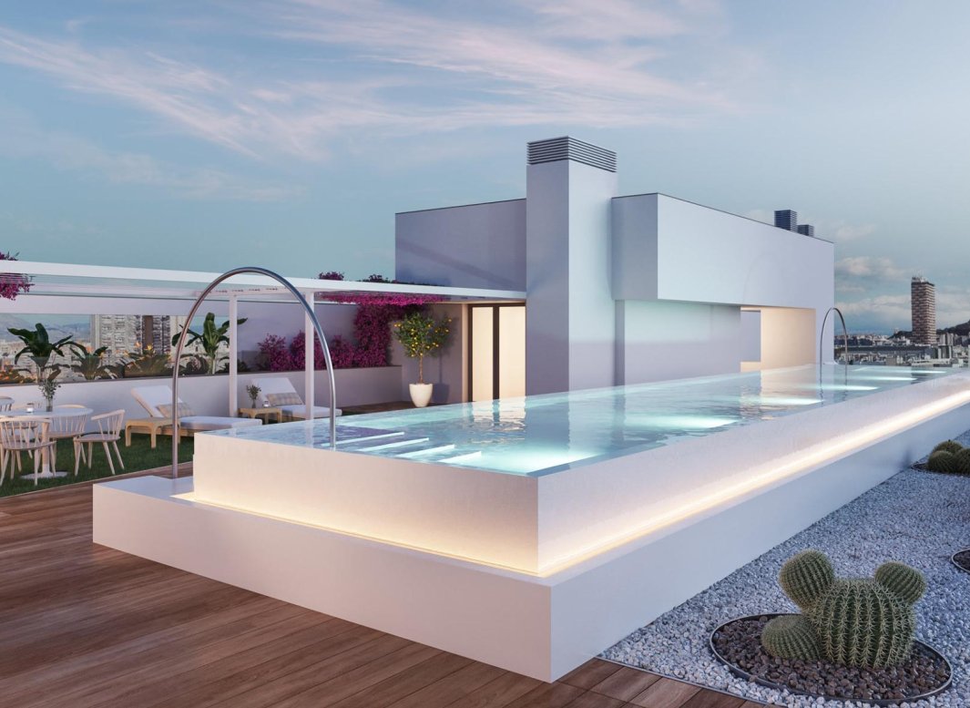 New Build - Apartment / flat -
Alicante - Benalua