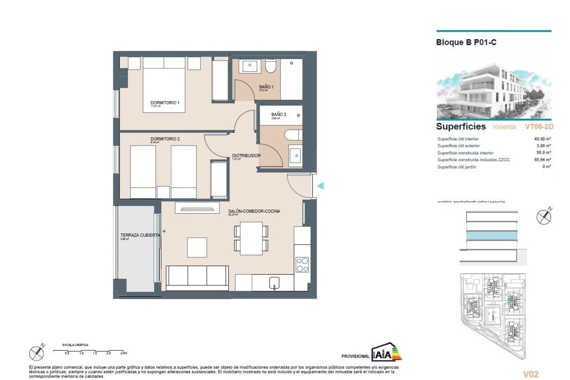 New Build - Apartment / flat -
Benicassim - Almadraba