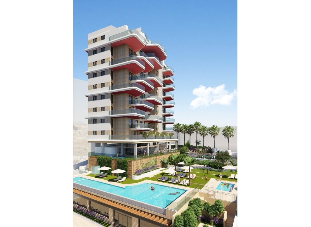 New Build - Apartment / flat -
Calpe - Manzanera