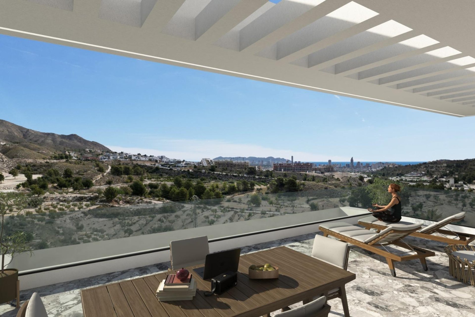 New Build - Apartment / flat -
Finestrat - Balcón De Finestrat