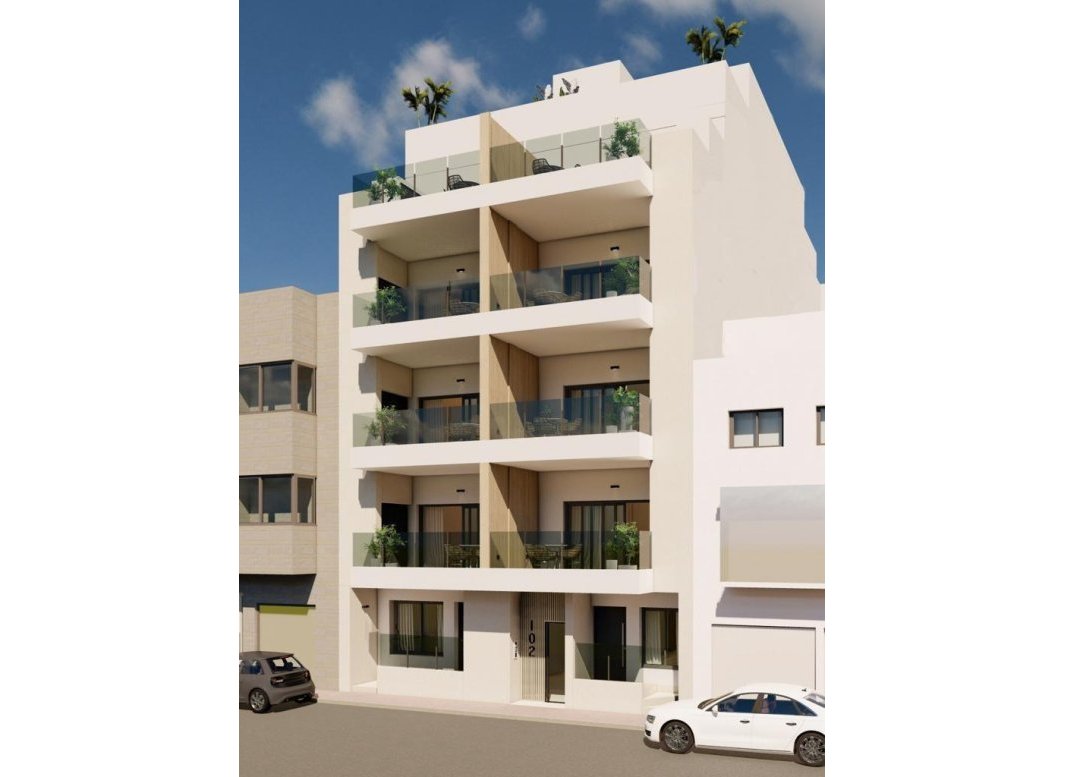 New Build - Apartment / flat -
Guardamar del Segura - Pueblo