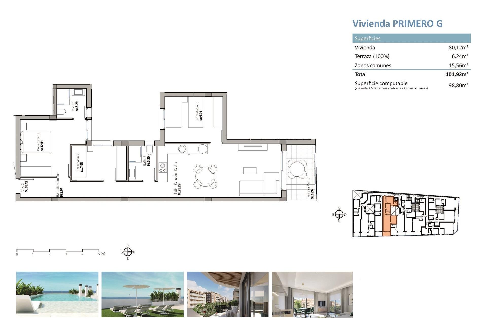 New Build - Apartment / flat -
Guardamar del Segura - Pueblo