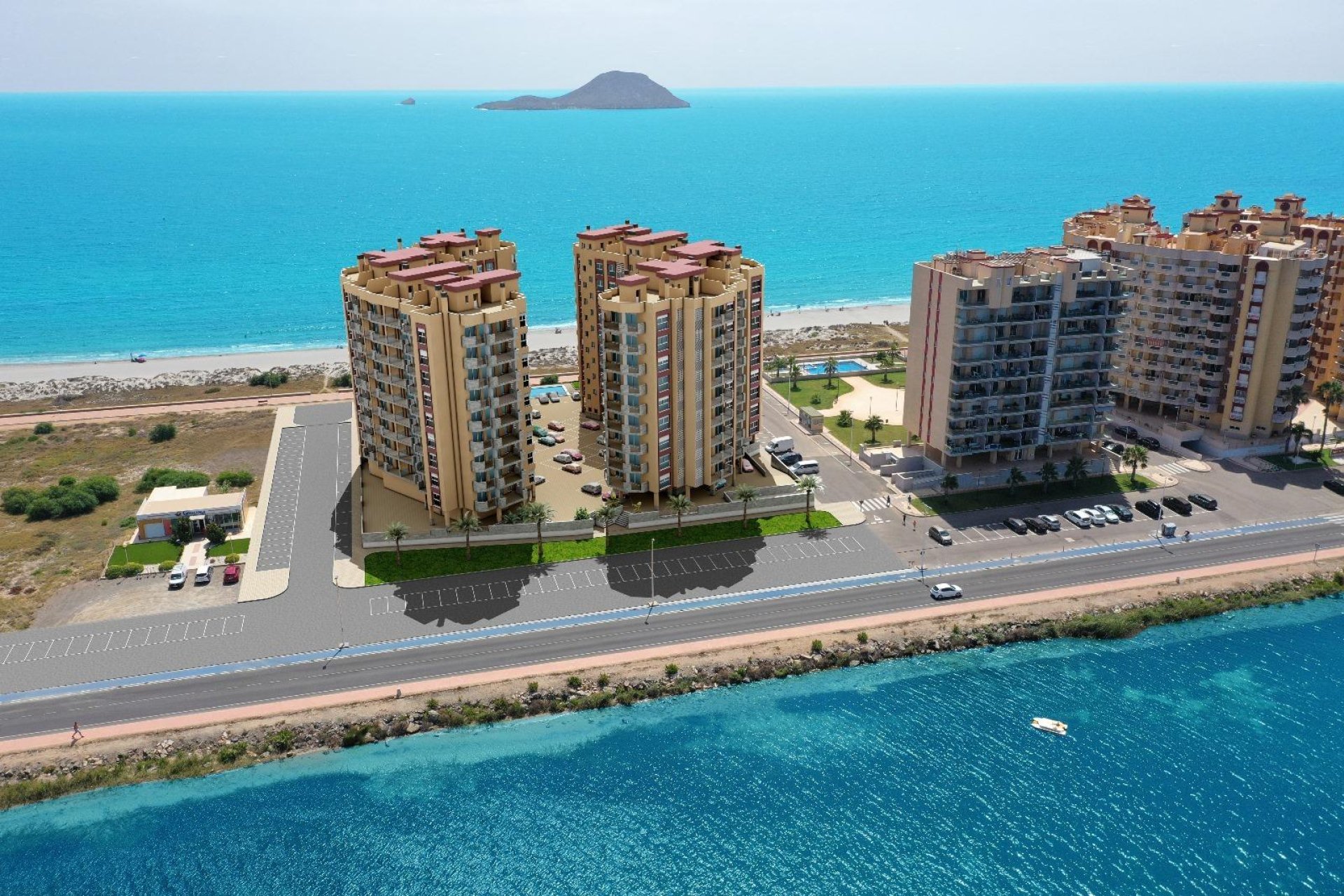 New Build - Apartment / flat -
La Manga del Mar Menor - La Manga