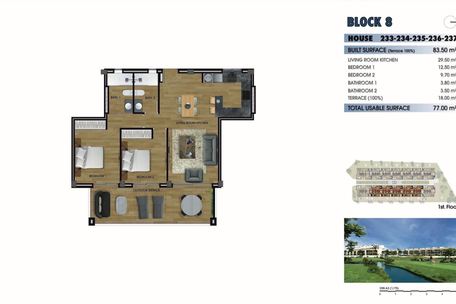 New Build - Apartment / flat -
Los Alcazares - La Serena Golf