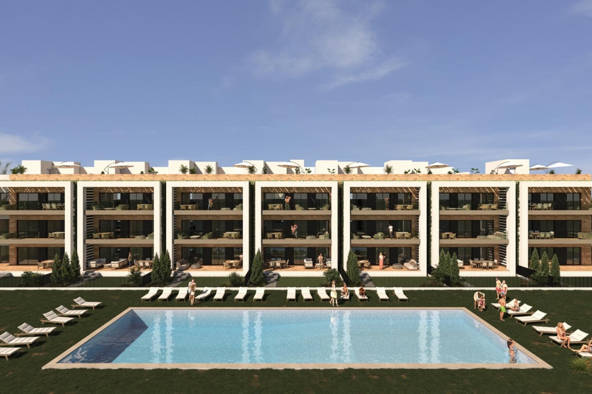 New Build - Apartment / flat -
Los Alcazares - La Serena Golf