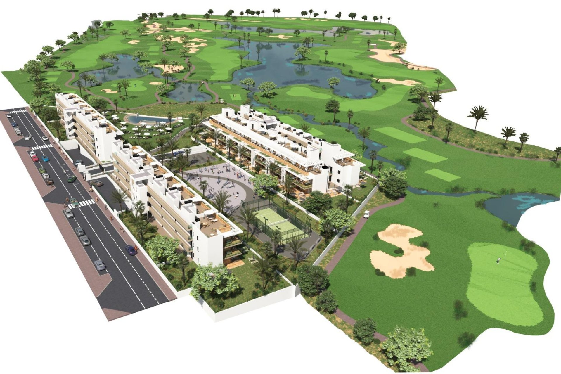 New Build - Apartment / flat -
Los Alcazares - La Serena Golf