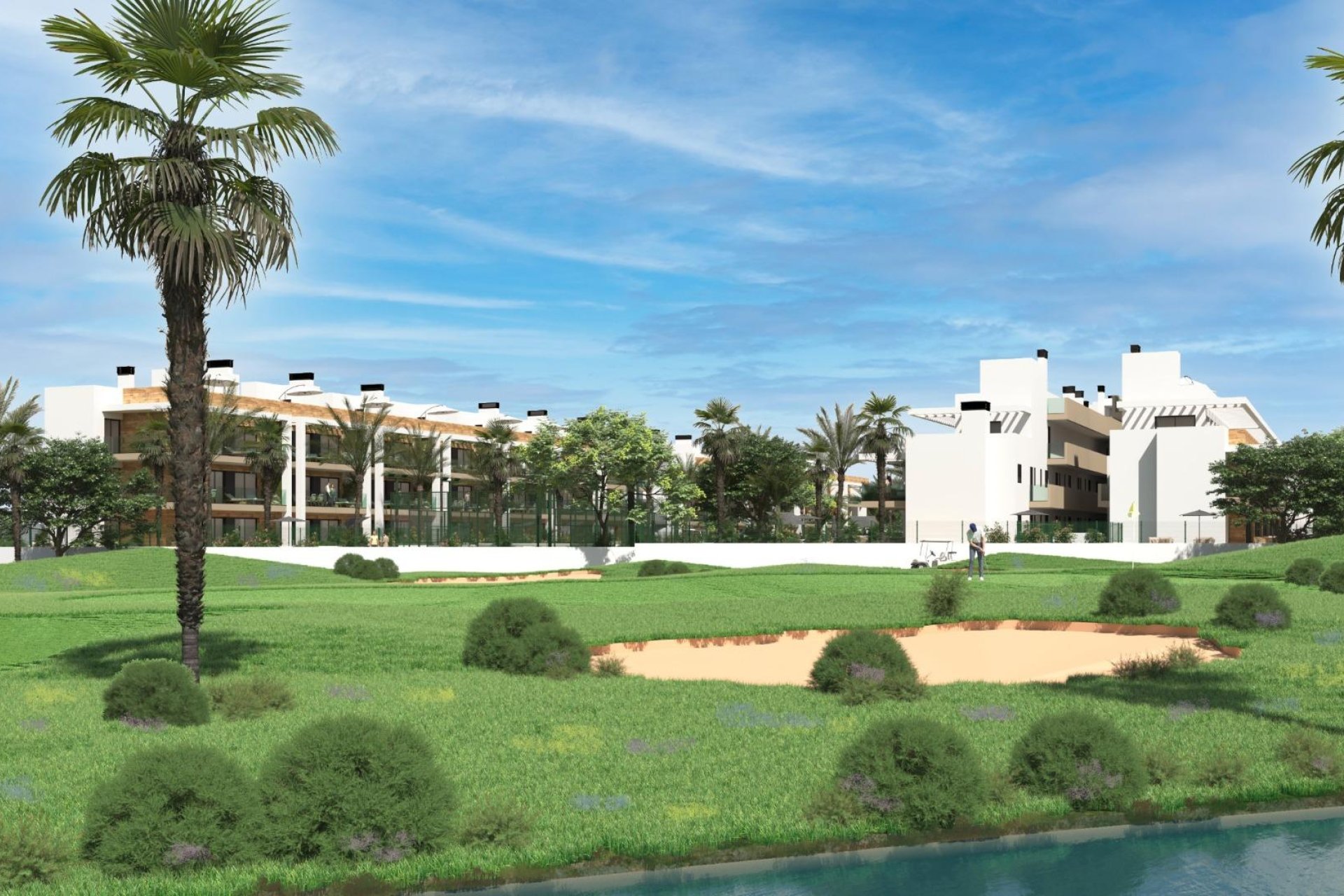 New Build - Apartment / flat -
Los Alcazares - La Serena Golf