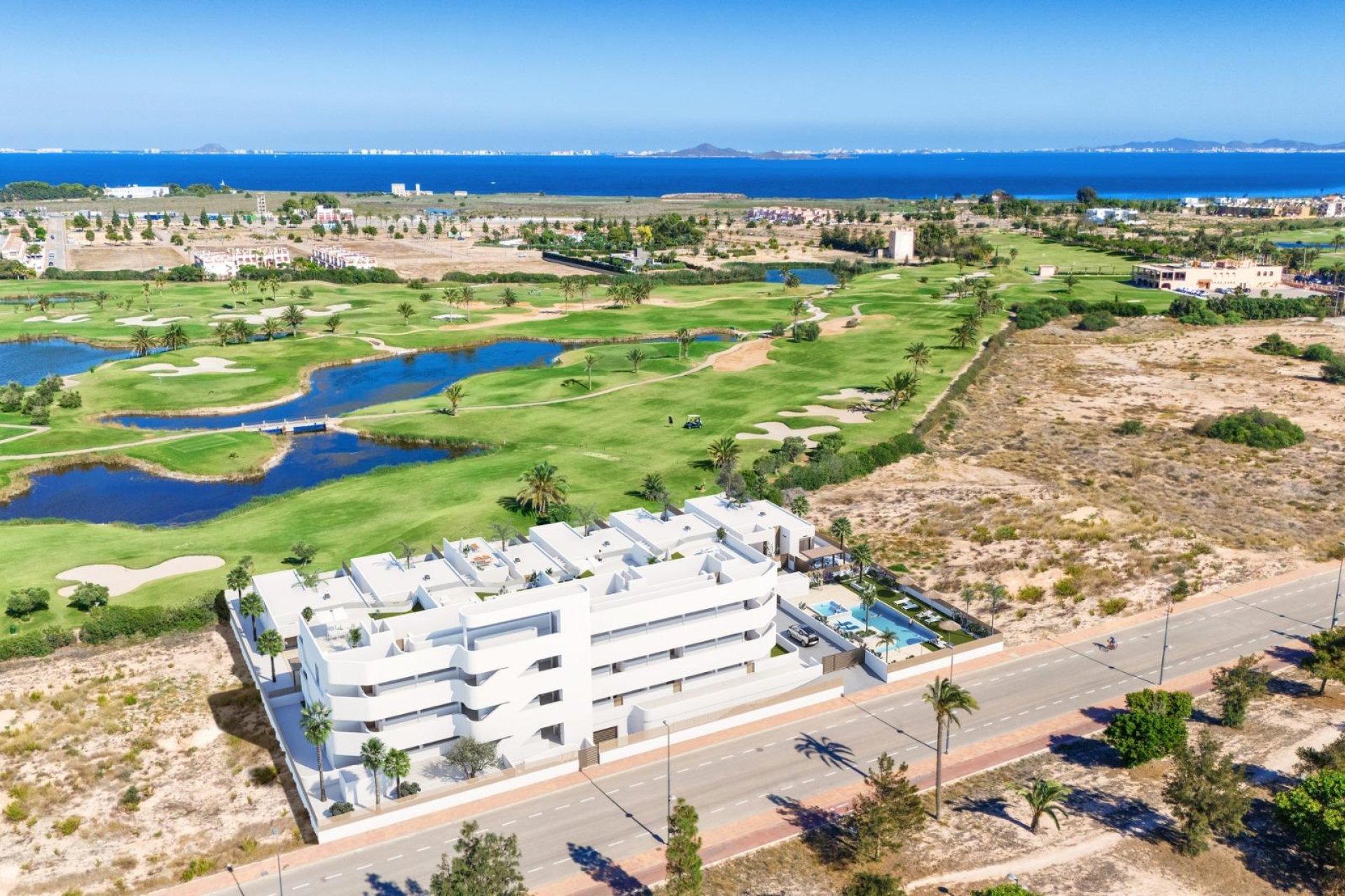 New Build - Apartment / flat -
Los Alcazares - Serena Golf