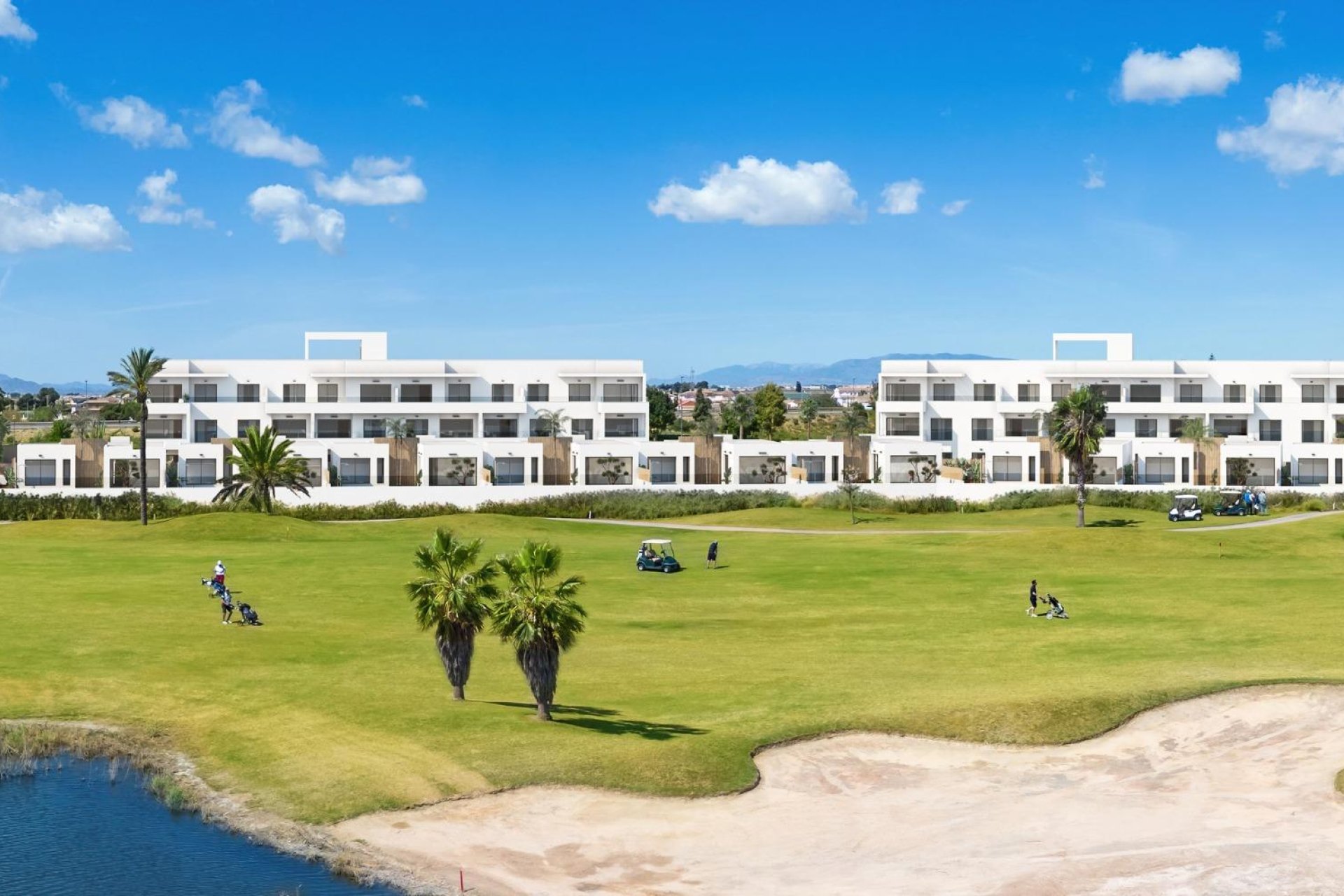 New Build - Apartment / flat -
Los Alcazares - Serena Golf