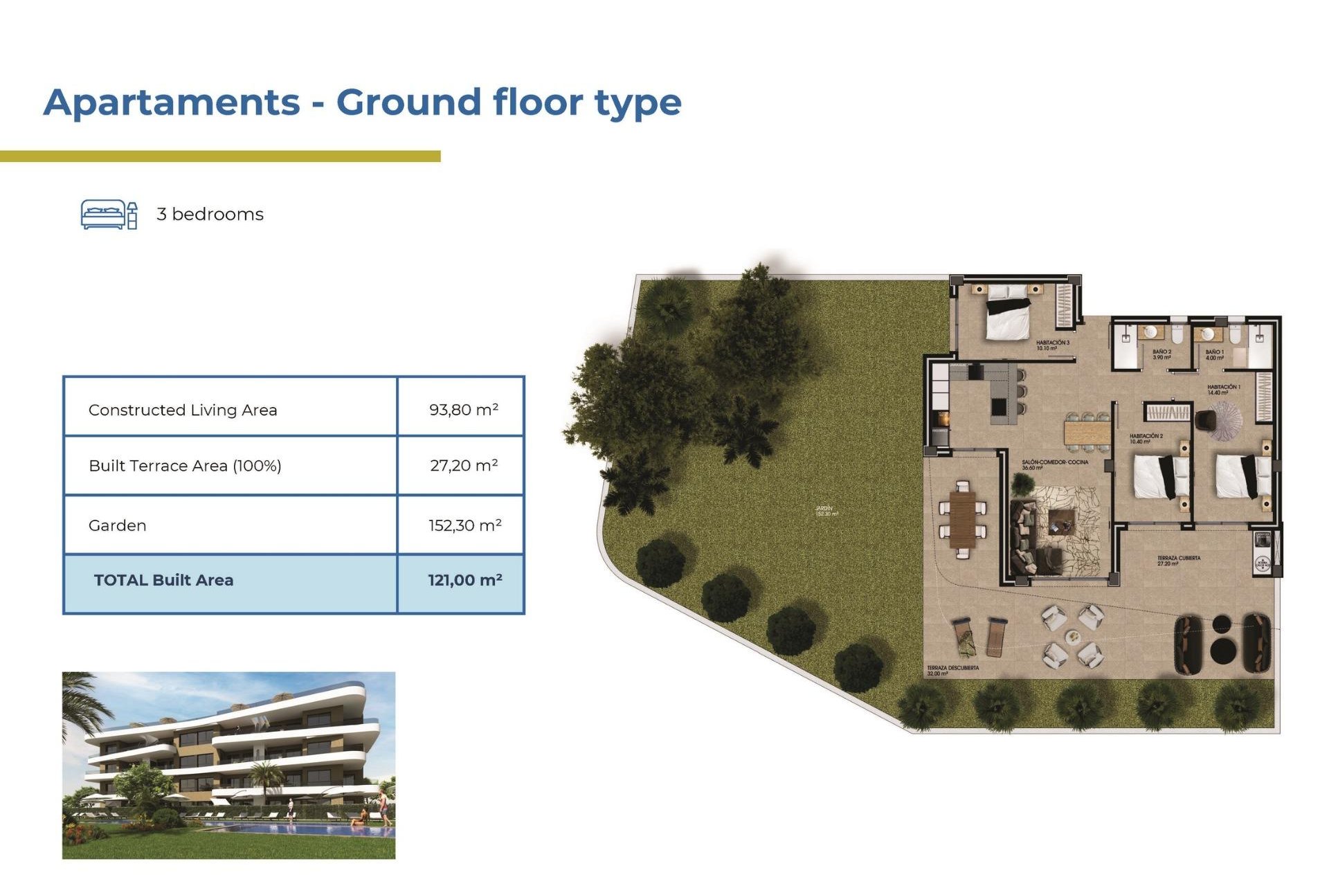 New Build - Apartment / flat -
Orihuela Costa - La Ciñuelica