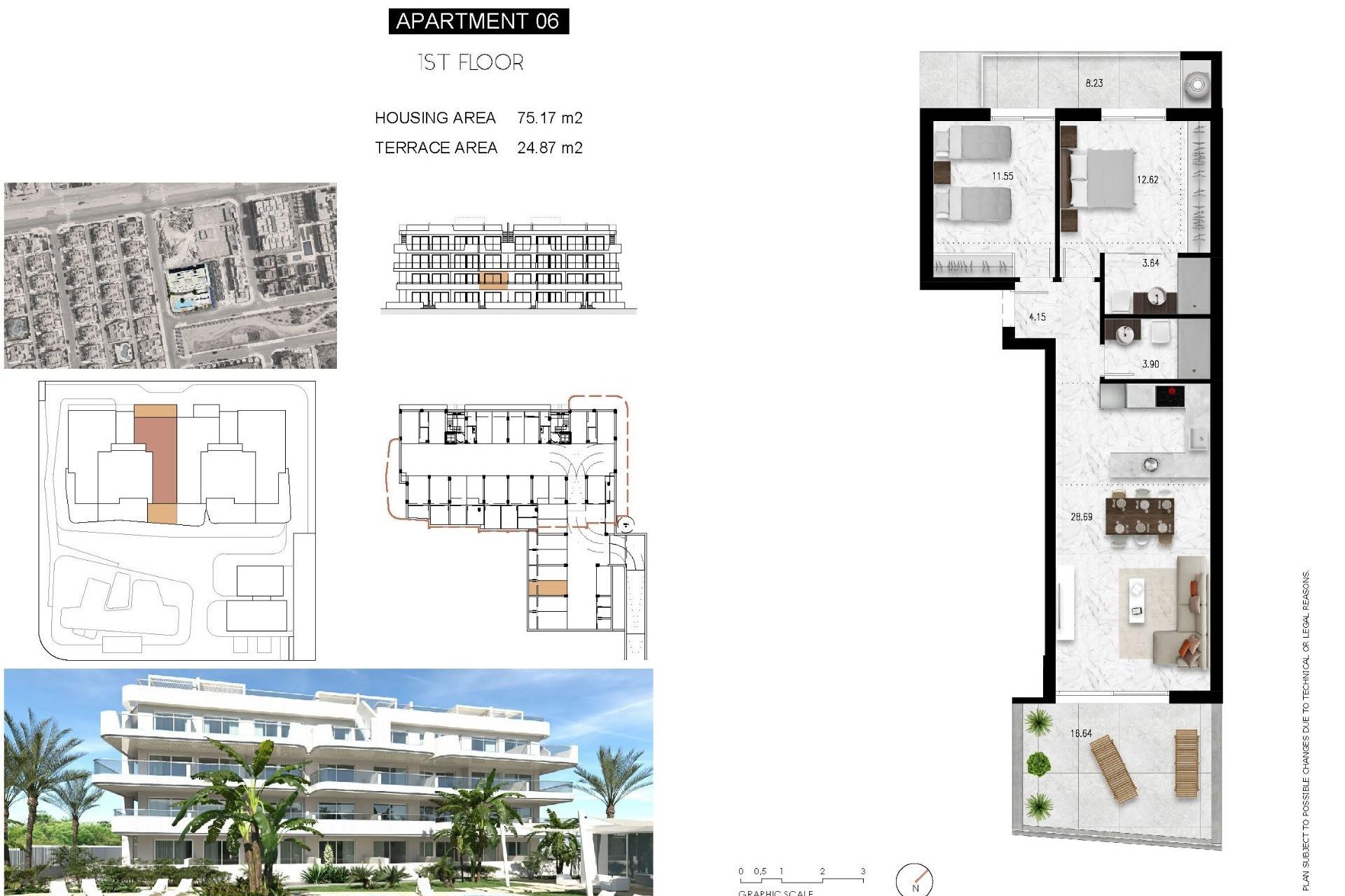 New Build - Apartment / flat -
Orihuela Costa - Lomas de Cabo Roig