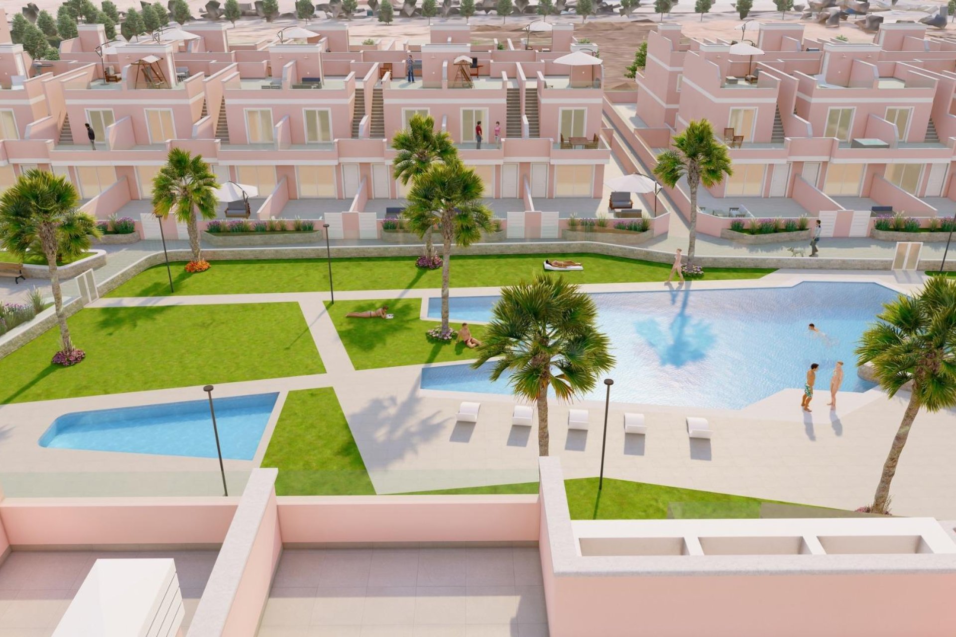 New Build - Apartment / flat -
Pilar de la Horadada - Lo Monte