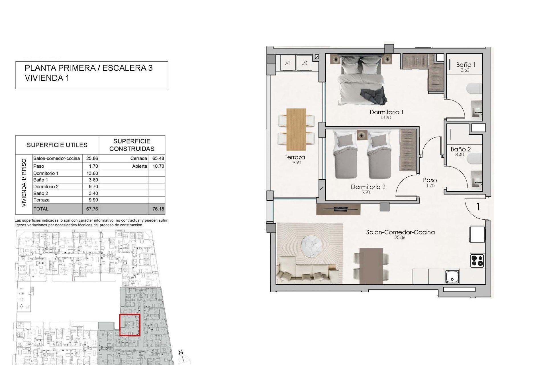 New Build - Apartment / flat -
Santa Pola - Estacion de autobuses