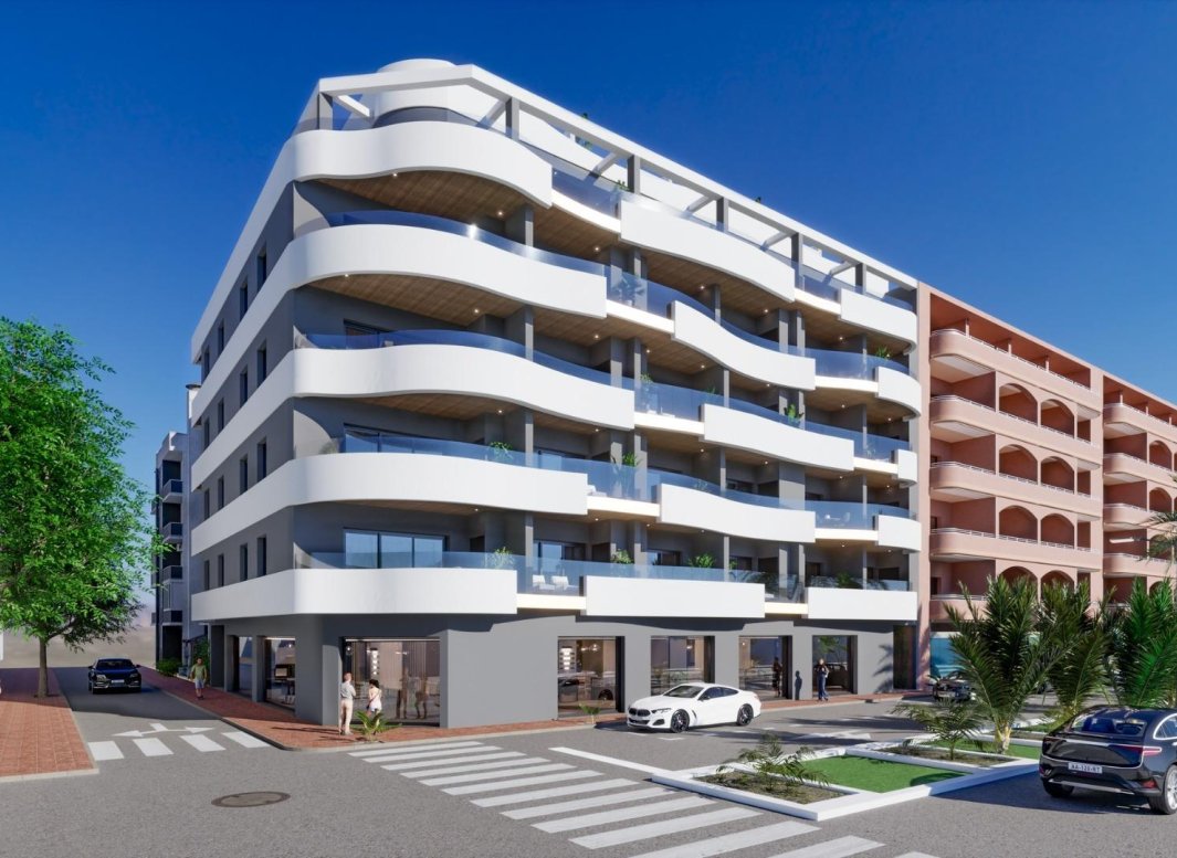 New Build - Apartment / flat -
Torrevieja - Habaneras