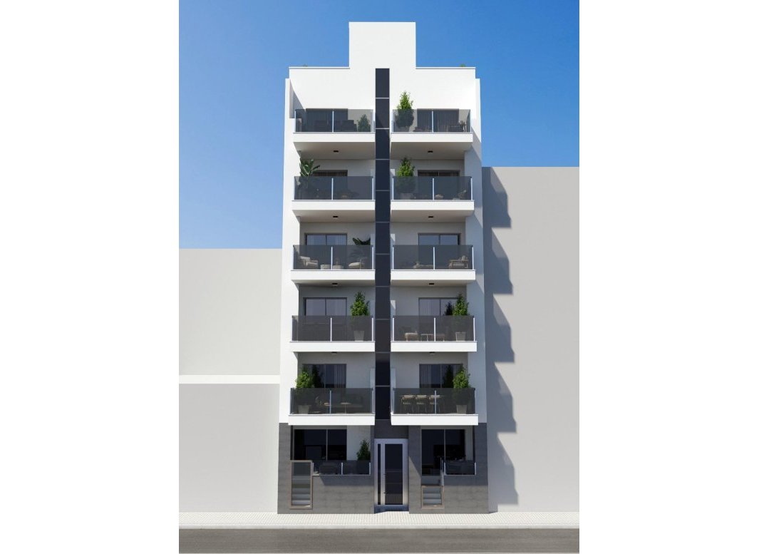 New Build - Apartment / flat -
Torrevieja - Playa de El Cura