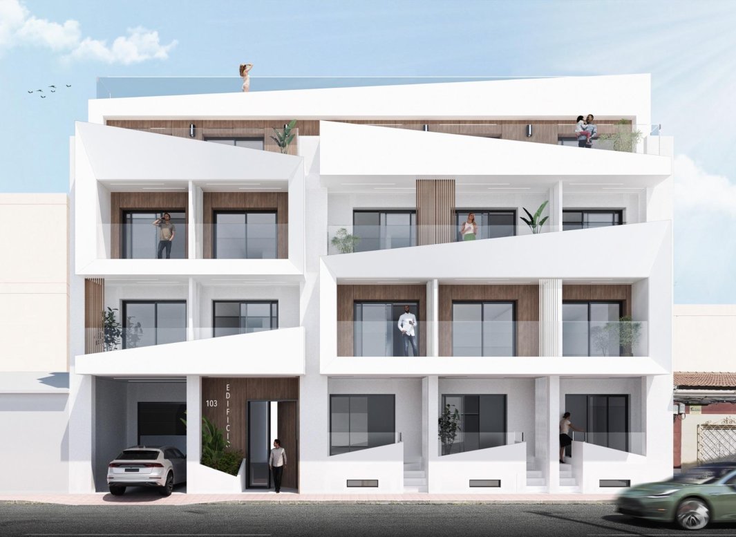 New Build - Apartment / flat -
Torrevieja - Playa de El Cura