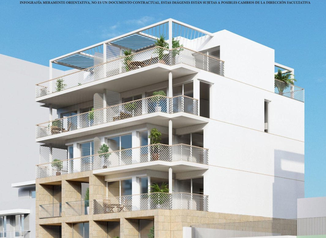 New Build - Apartment / flat -
Villajoyosa - Pueblo