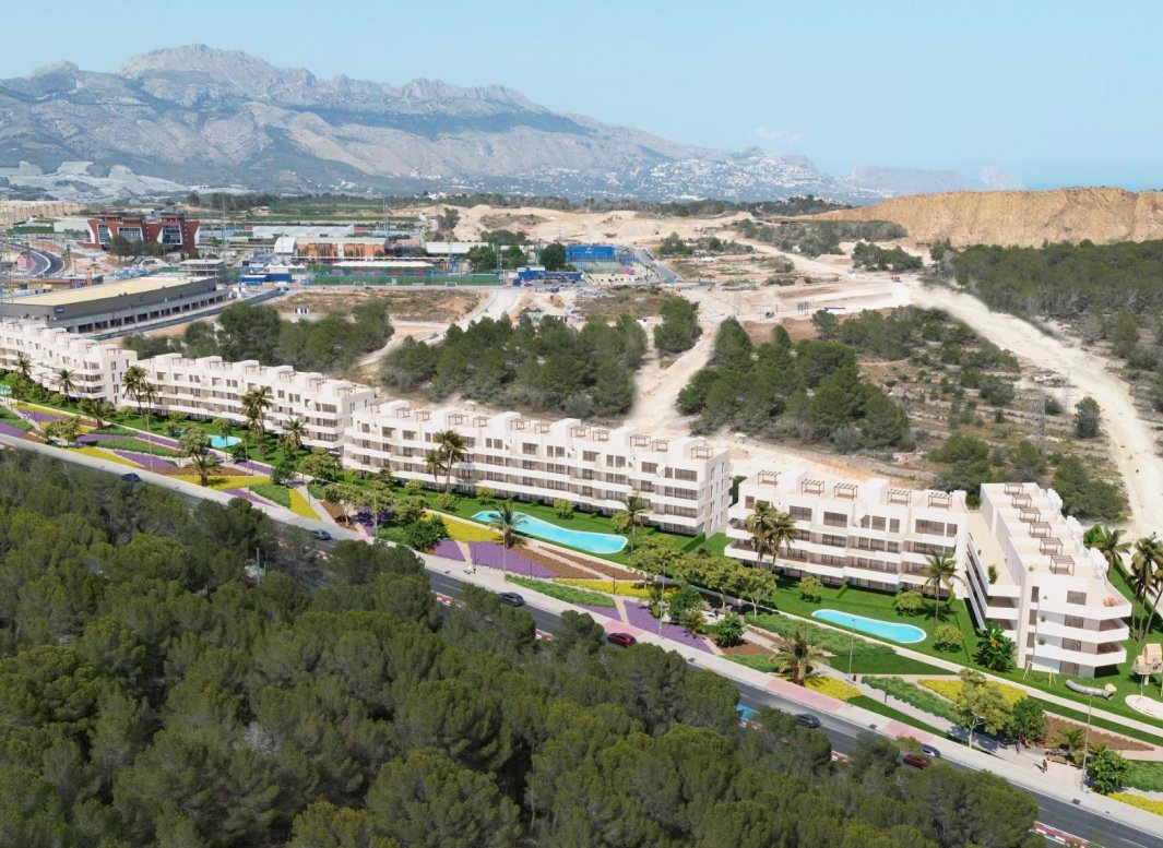 New Build - Apartment  -
La Nucía - Ciudad del Deporte