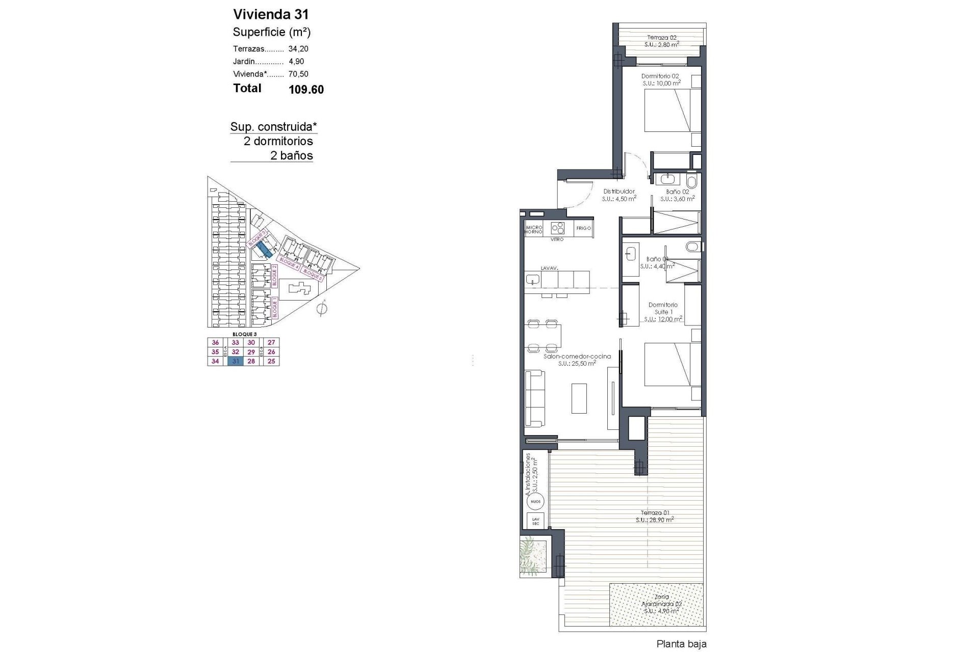New Build - Apartment  -
Los Alcazares - Serena Golf