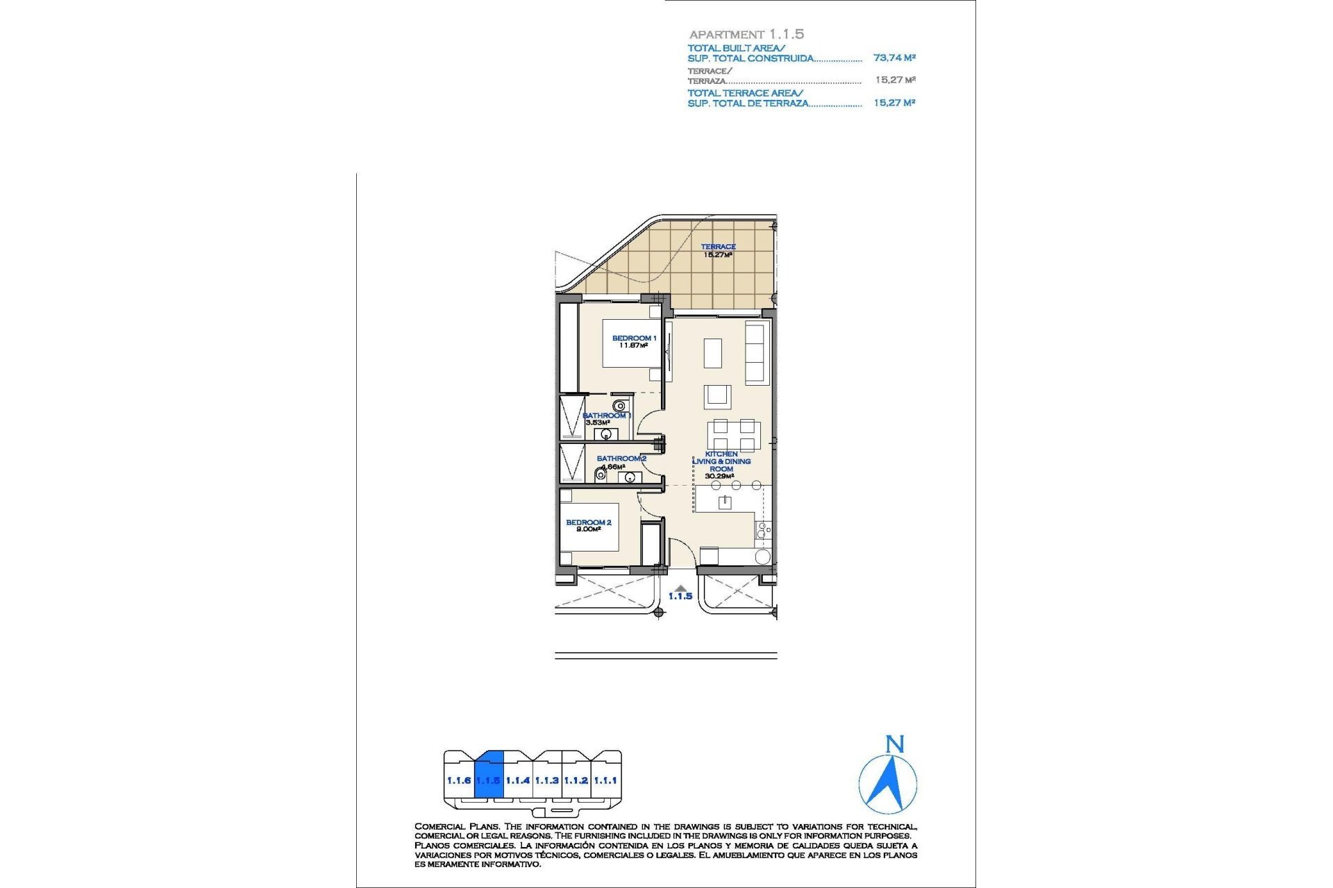 New Build - Apartment  -
Los Alcazares - Serena Golf