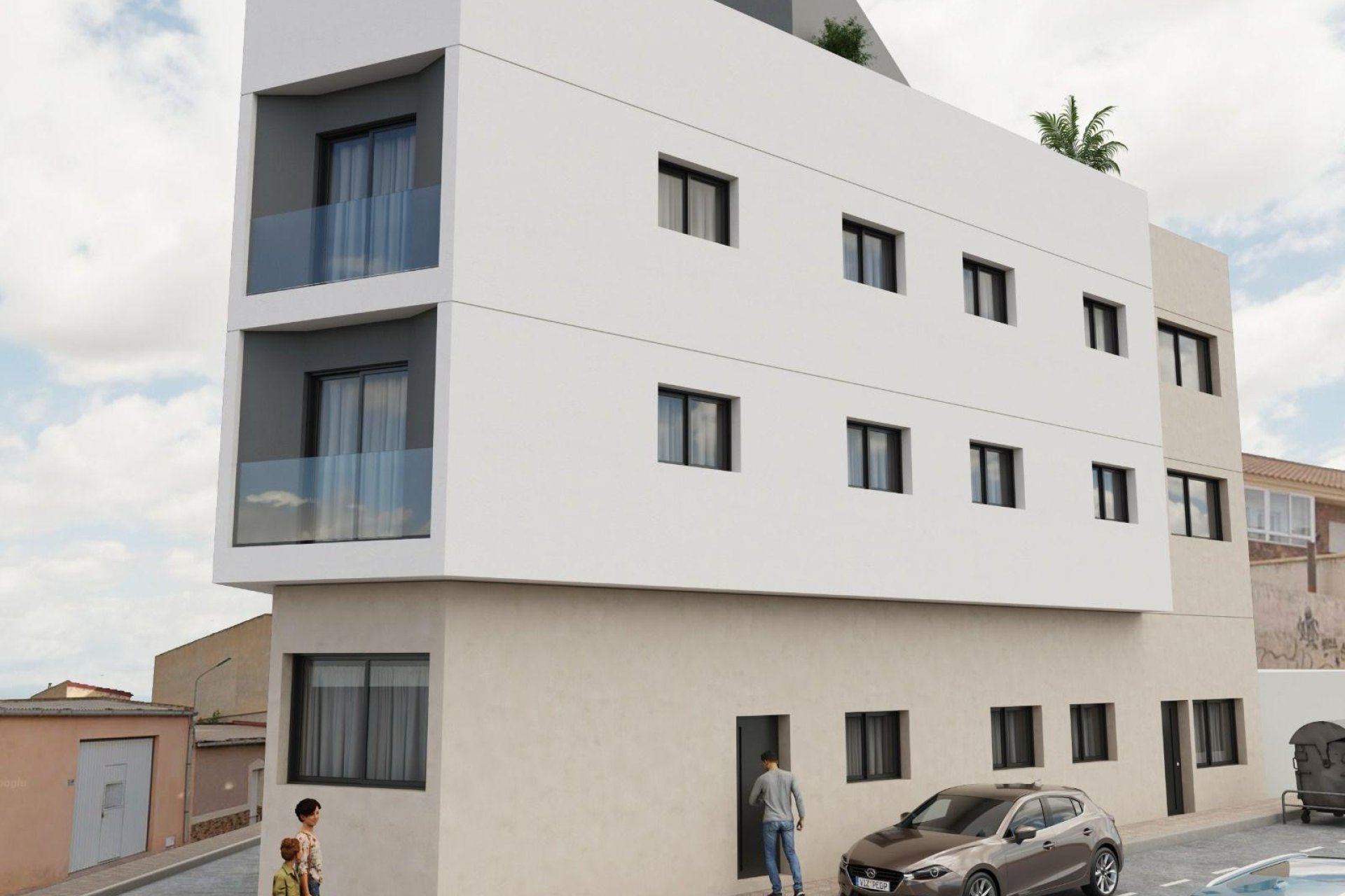 New Build - Apartment  -
Mazarron - pueblo