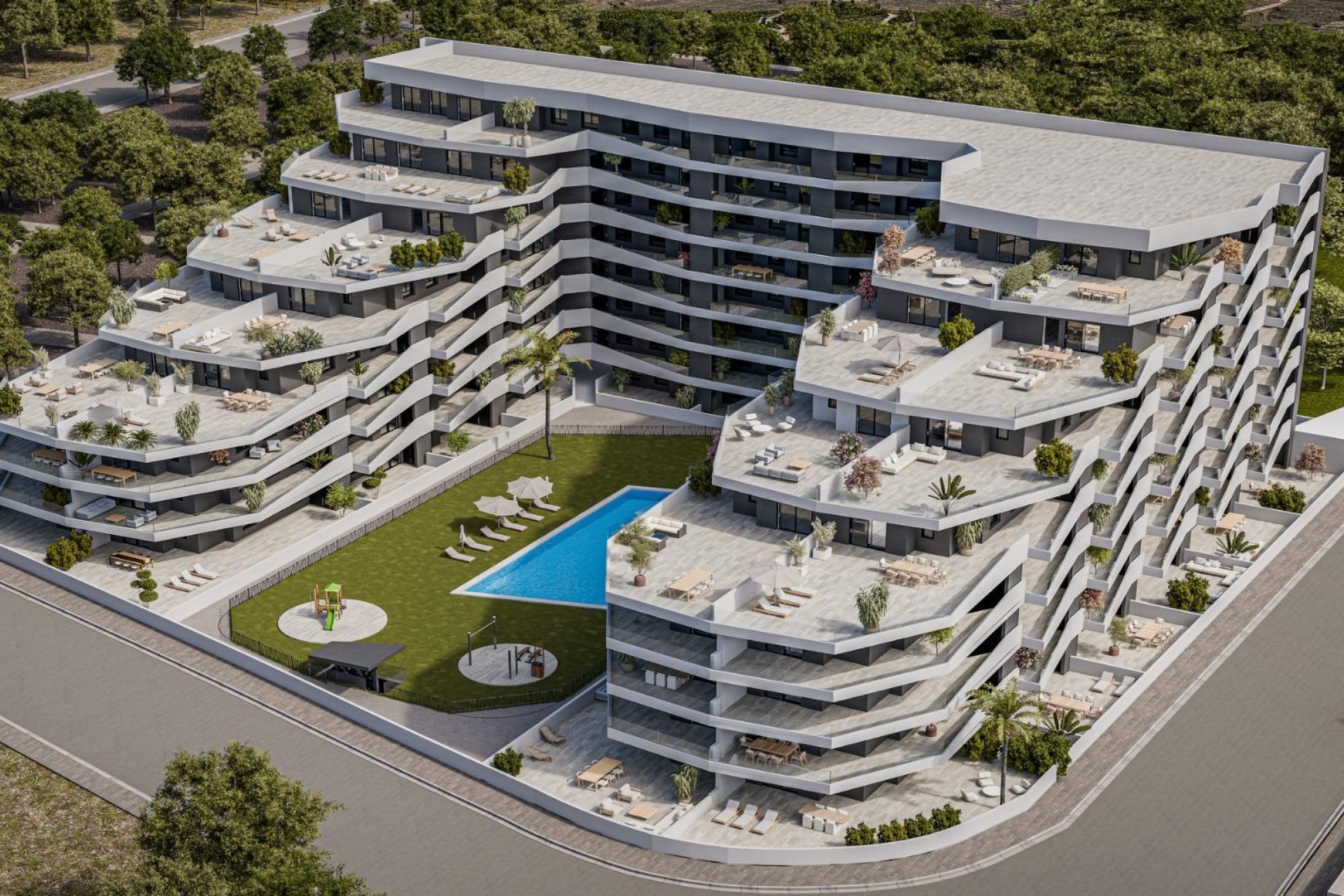 New Build - Apartment  -
San Miguel de Salinas - Pueblo