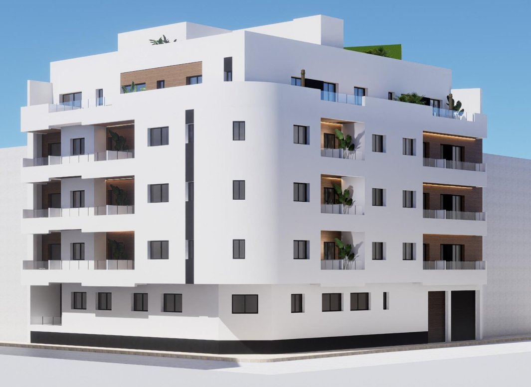 New Build - Apartment  -
Torrevieja - pueblo