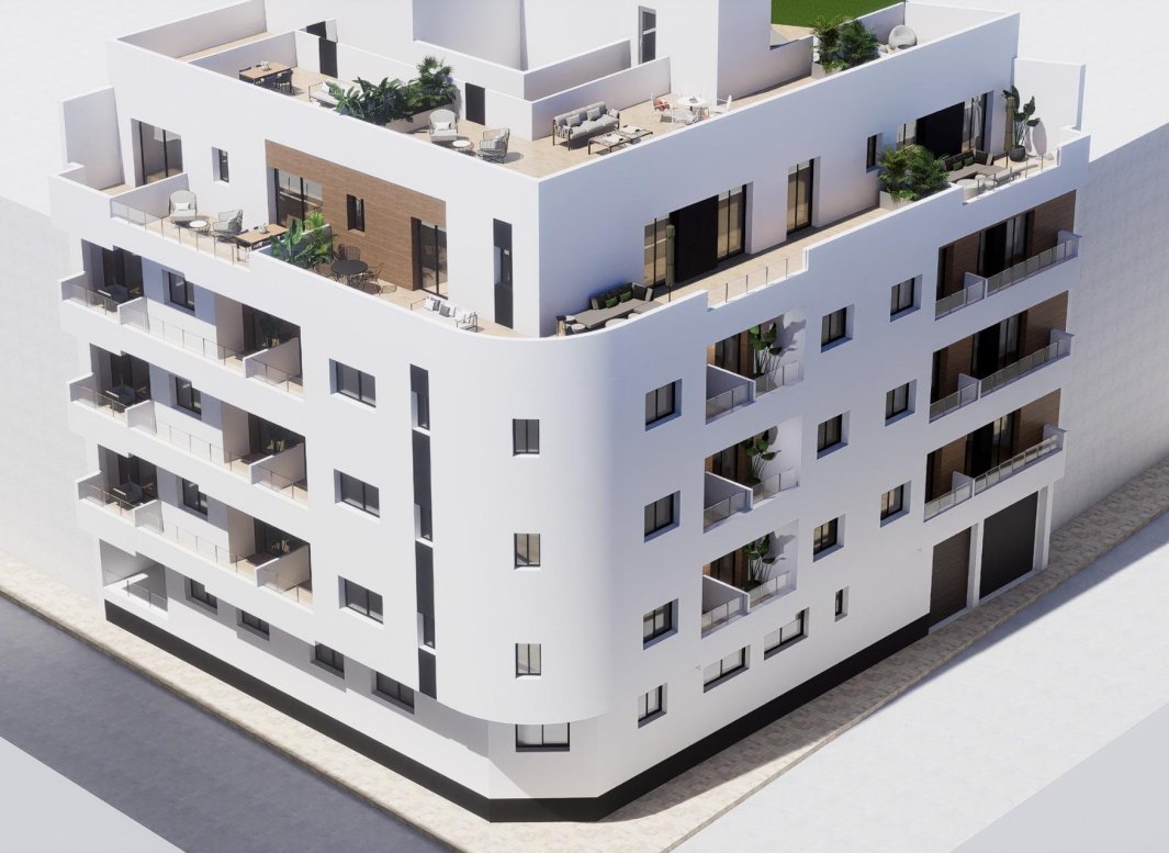 New Build - Apartment  -
Torrevieja - pueblo