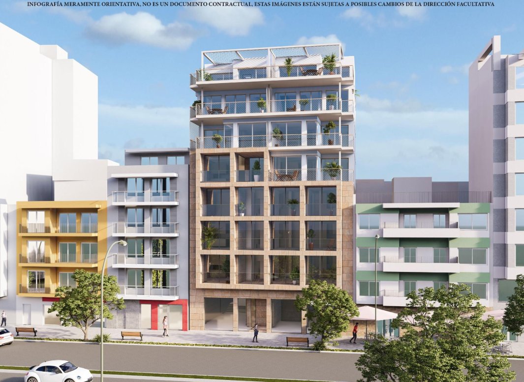 New Build - Apartment  -
Villajoyosa - Pueblo