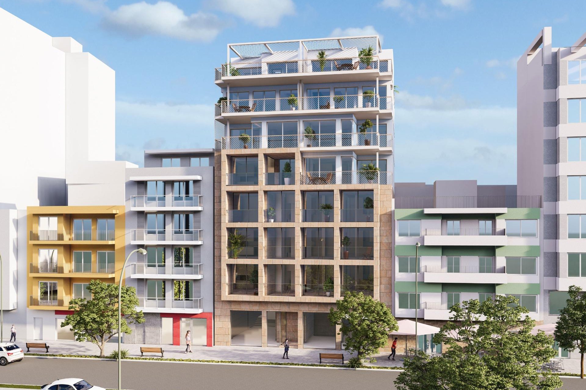 New Build - Apartment  -
Villajoyosa - Pueblo