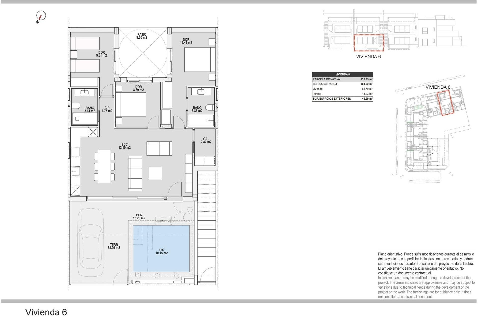 New Build - Bungalow -
Pilar de la Horadada - pueblo