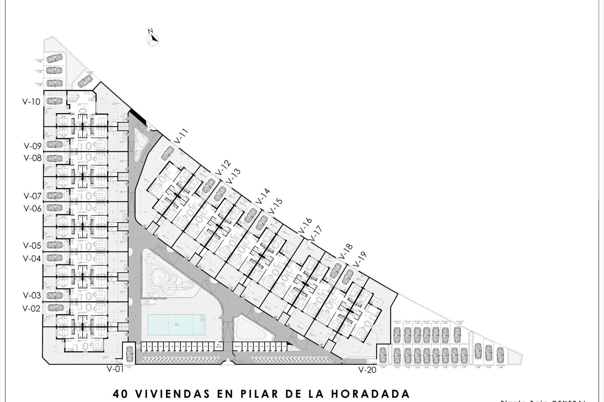 New Build - Bungalow -
Pilar de la Horadada - pueblo