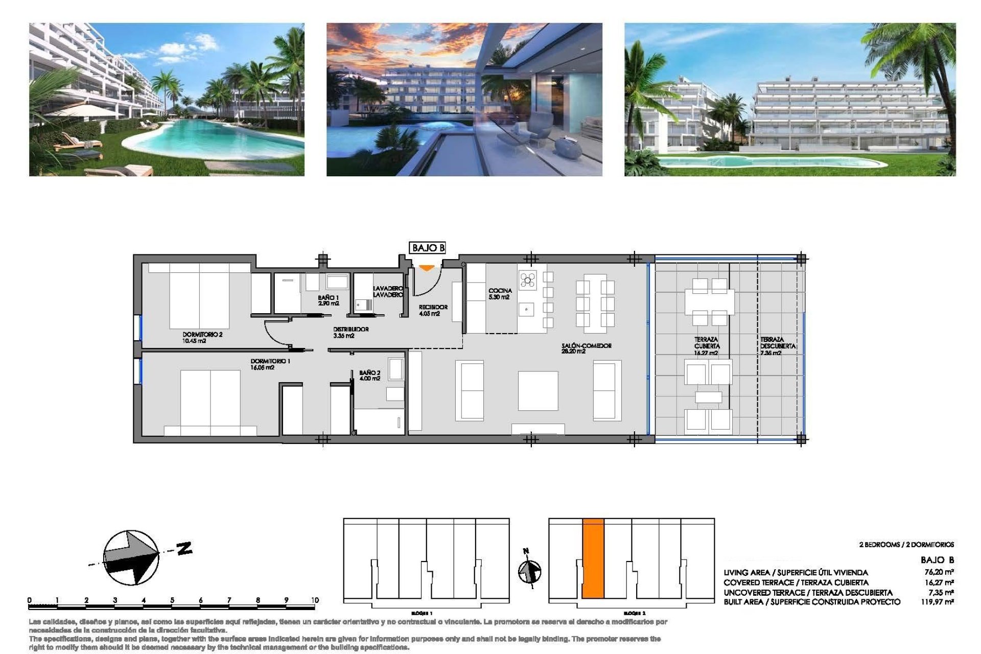 New Build - Ground floor apartment -
Cartagena - Mar De Cristal