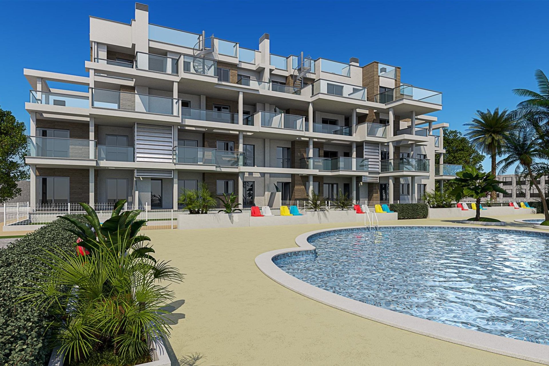 New Build - Ground floor apartment -
Denia - Las Marinas km 2.5