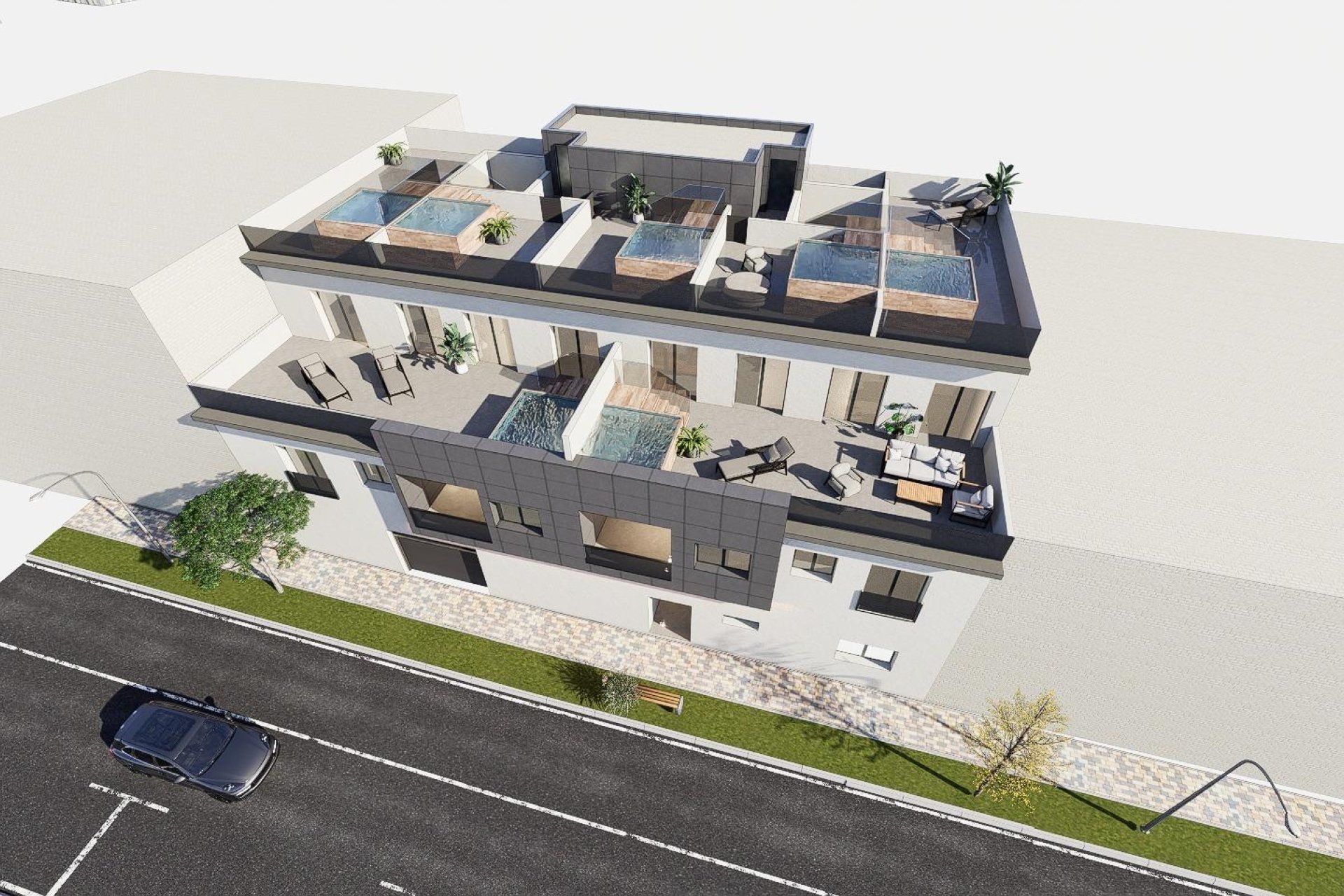 New Build - Ground floor apartment -
Pilar de la Horadada - pueblo