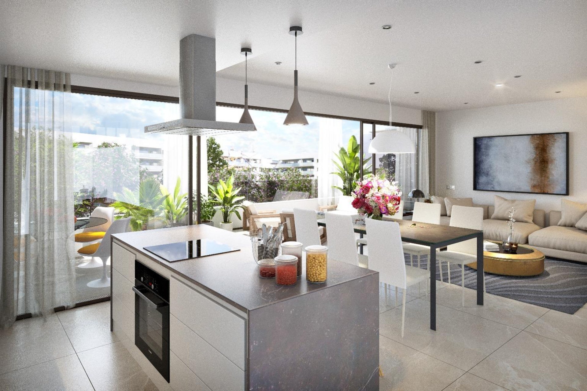 New Build - Ground floor apartment -
San Juan Alicante - Nou Nazareth