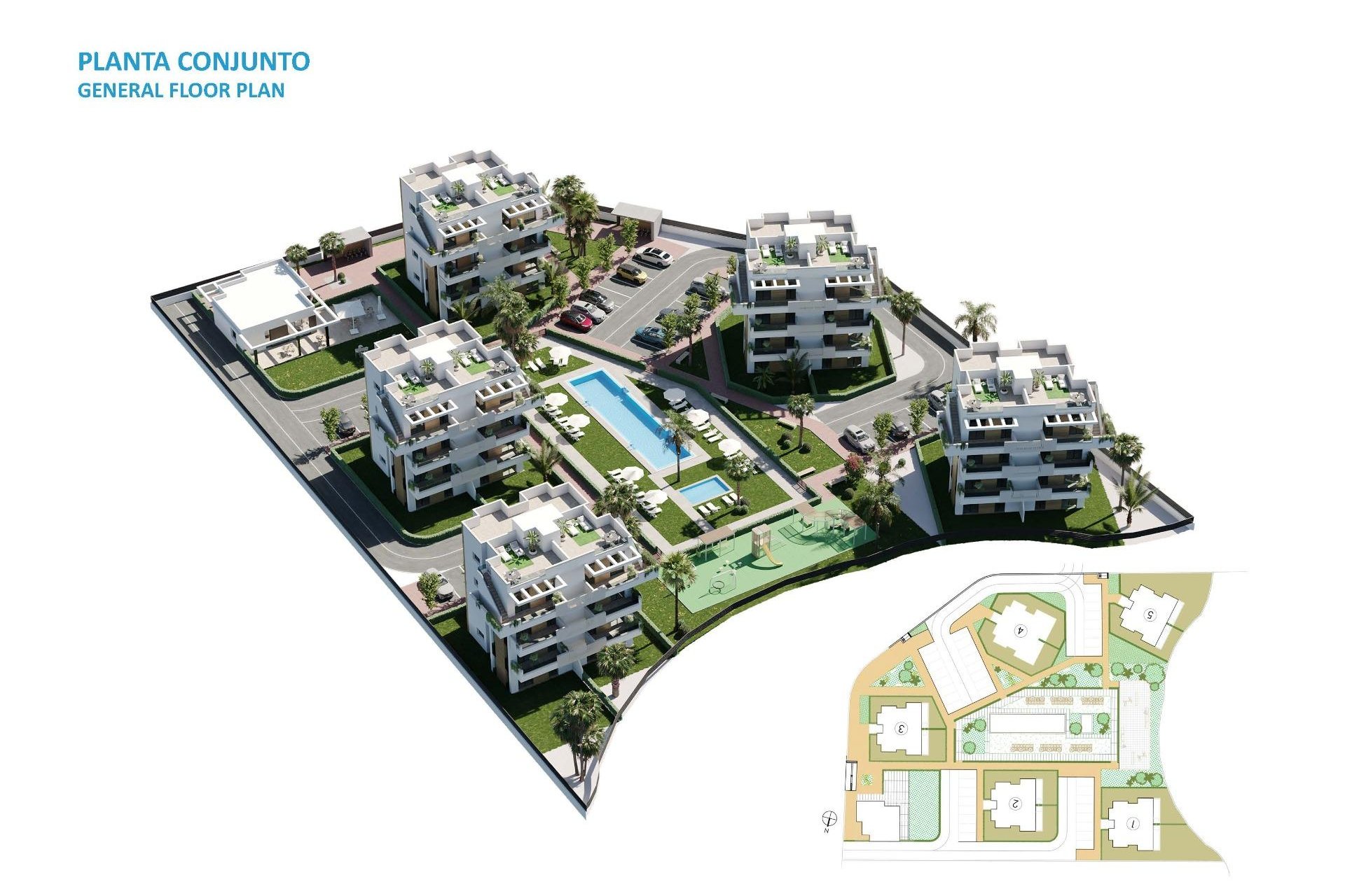 New Build - Ground floor apartment -
Torre Pacheco - Santa Rosalia Lake and Life Resort