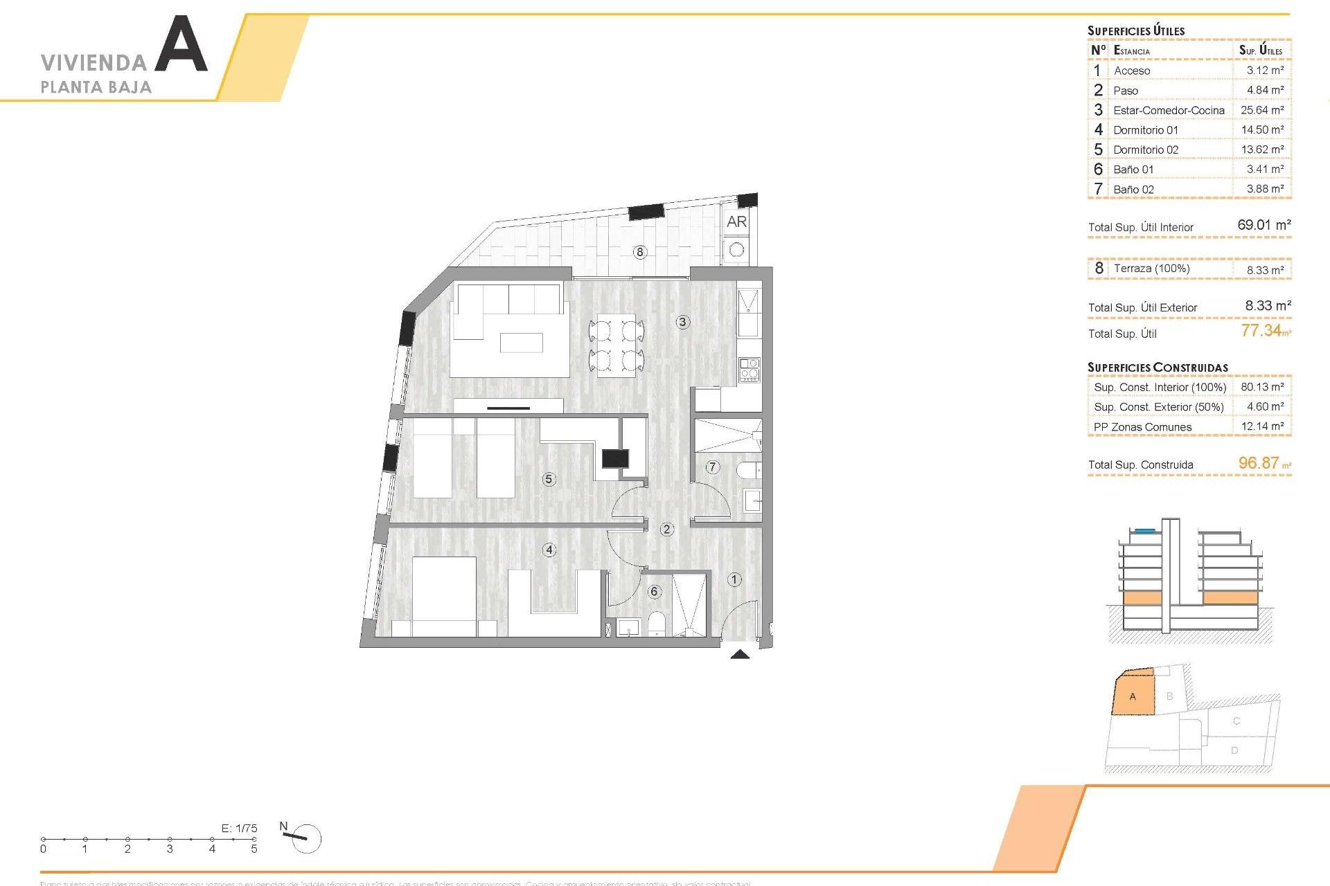 New Build - Ground floor apartment -
Torrevieja - Centro