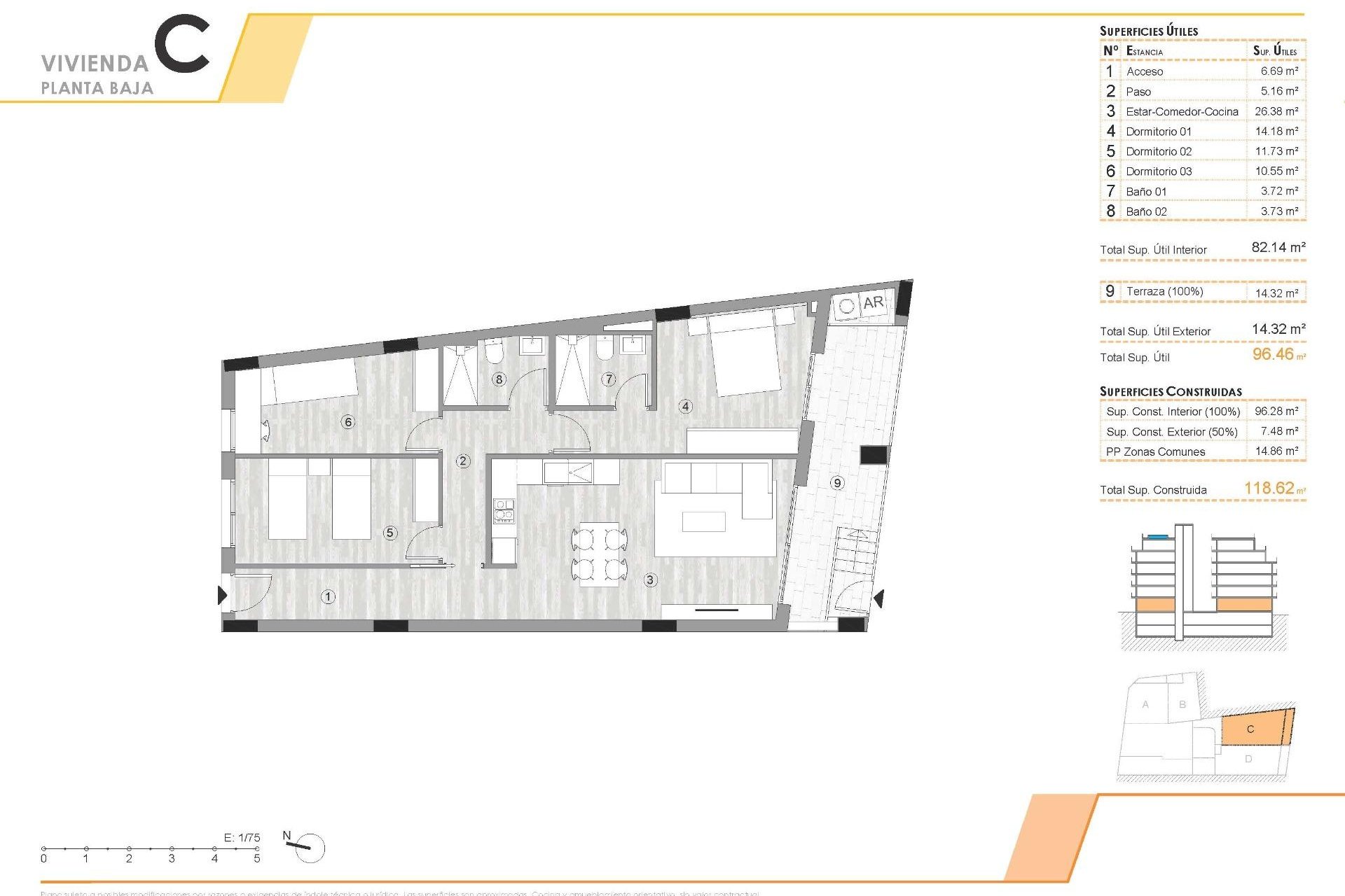 New Build - Ground floor apartment -
Torrevieja - Centro