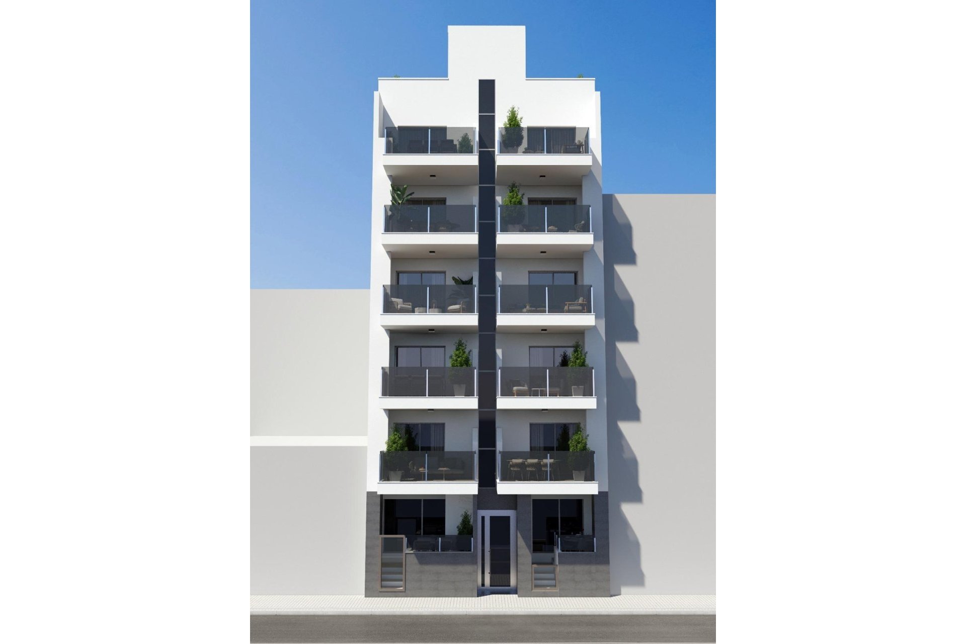 New Build - Ground floor apartment -
Torrevieja - Playa de El Cura