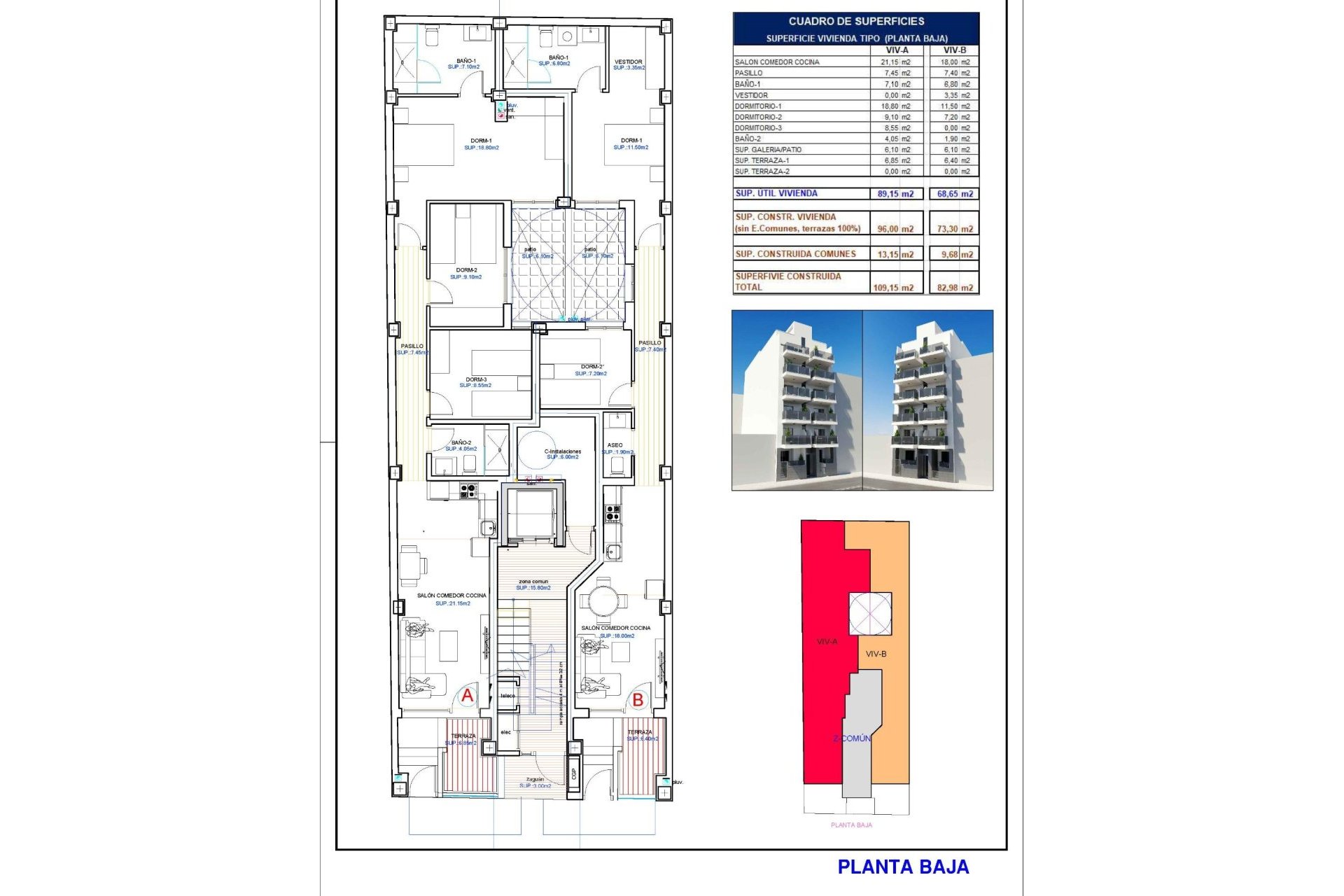 New Build - Ground floor apartment -
Torrevieja - Playa de El Cura