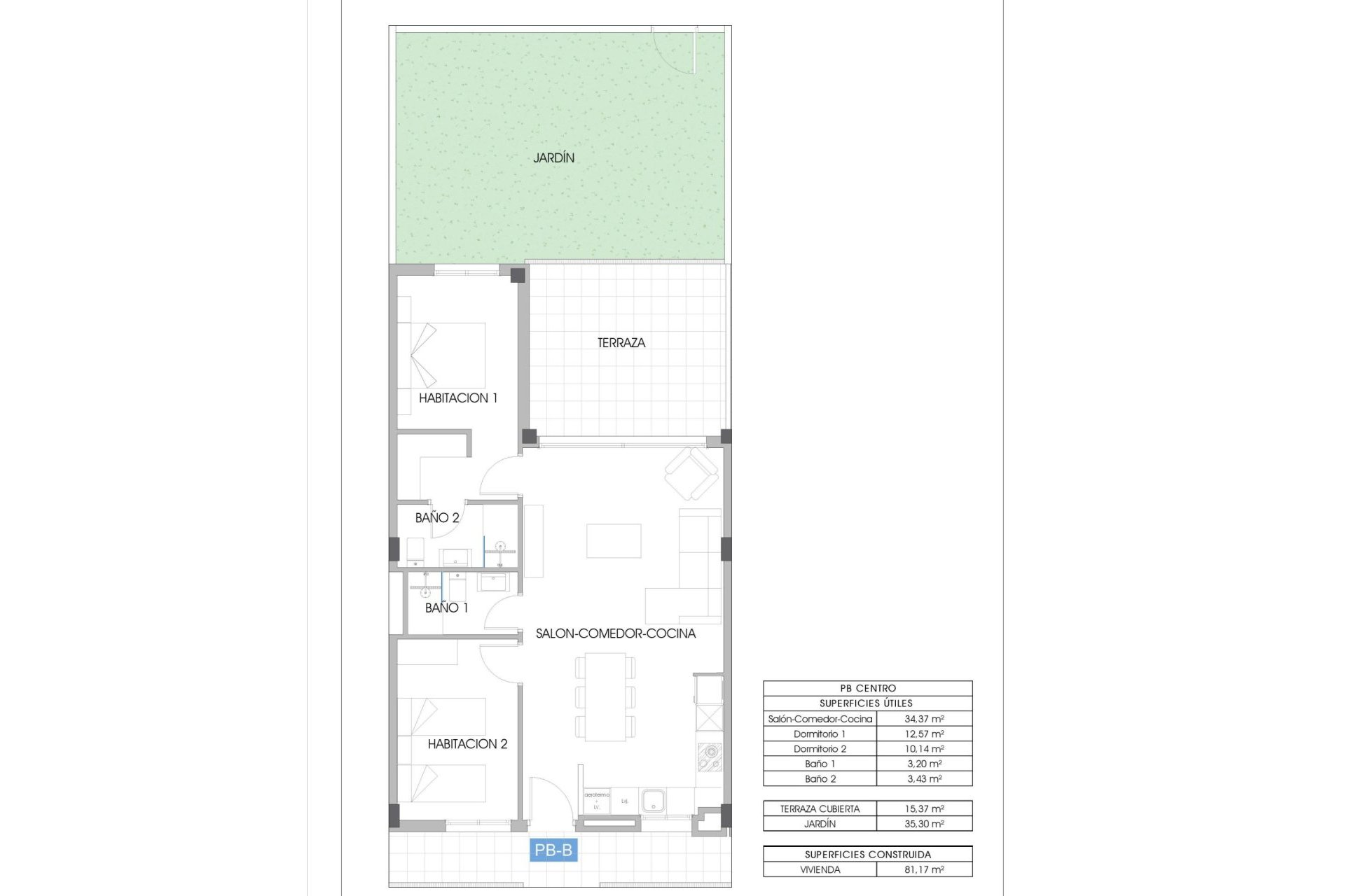 New Build - Ground floor apartment -
Villajoyosa - Cala Finestrat