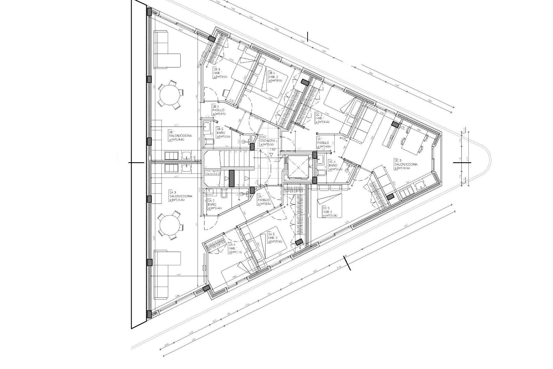 New Build - Penthouse -
Mazarron - pueblo