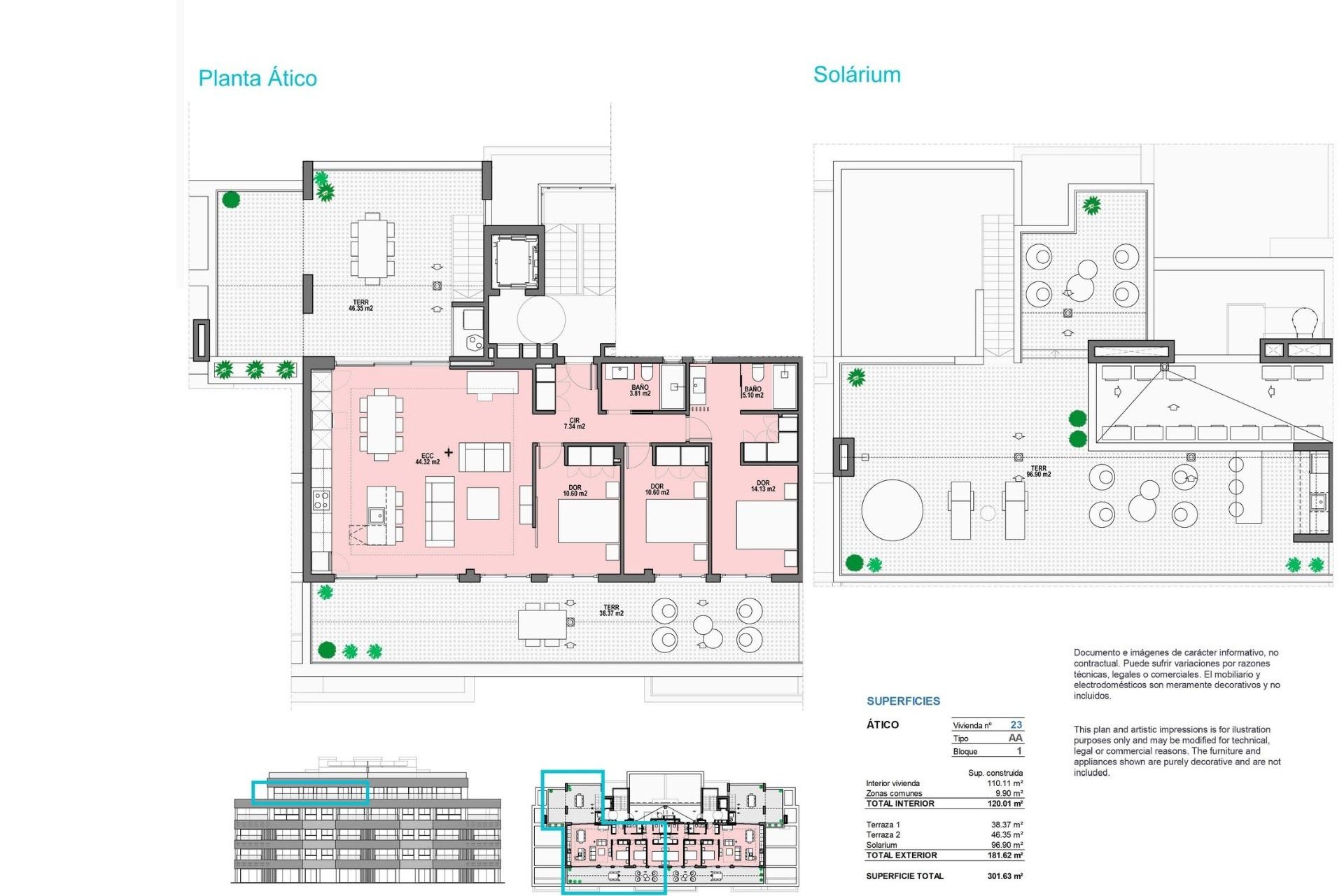 New Build - Penthouse -
Torre Pacheco - Santa Rosalia Lake and Life Resort