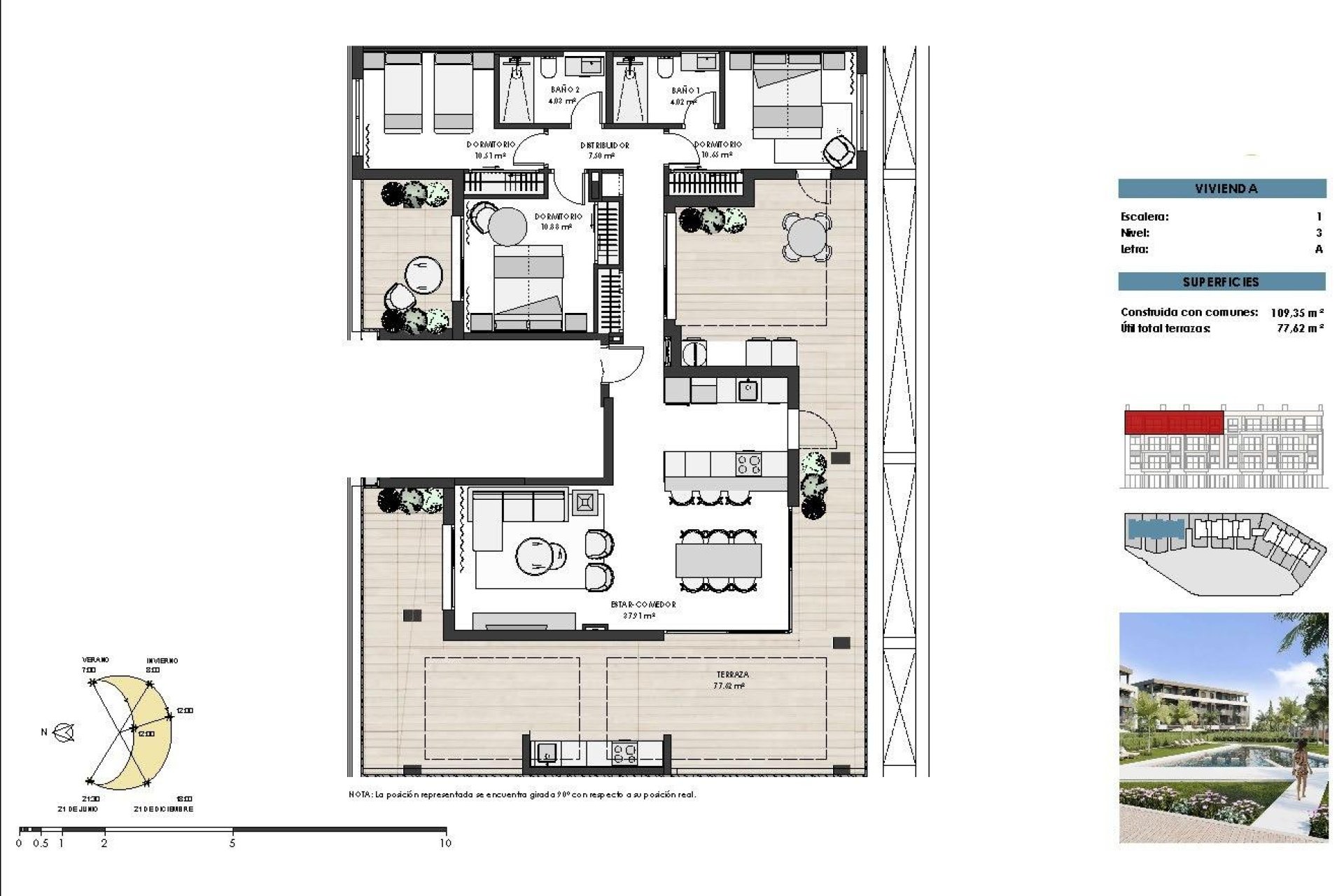 New Build - Penthouse -
Torre Pacheco - Santa Rosalia Lake and Life Resort