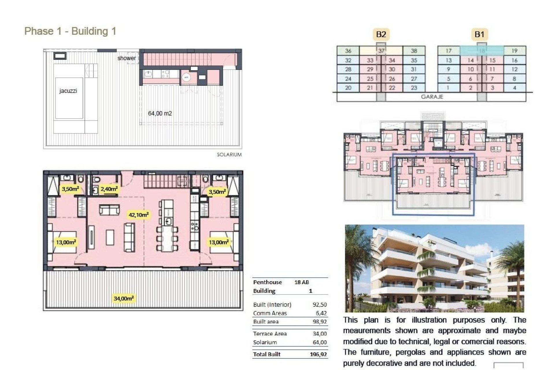 New Build - Penthouse -
Torre Pacheco - Santa Rosalia Lake and Life Resort